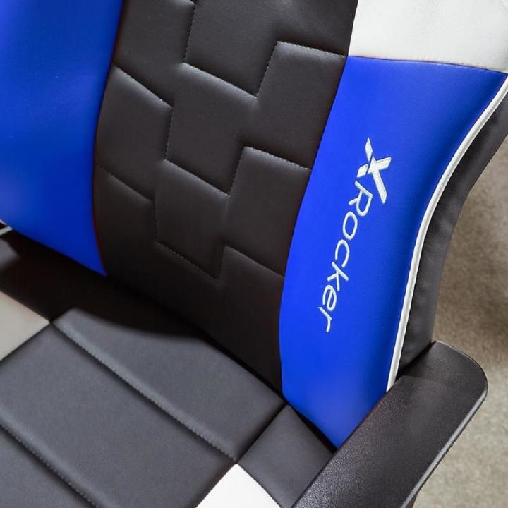 Produktbild X Rocker Gaming Stuhl Saturn Kinder /grau/blau