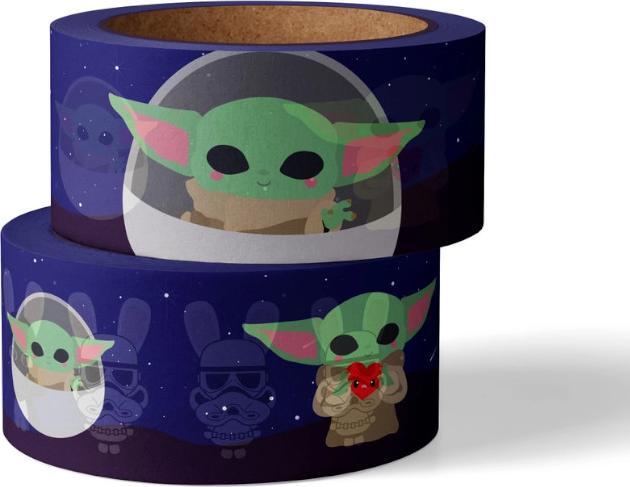 Actual product image Studio Inktvis Adhesive Tape Washi Tape Star Wars Baby Yoda