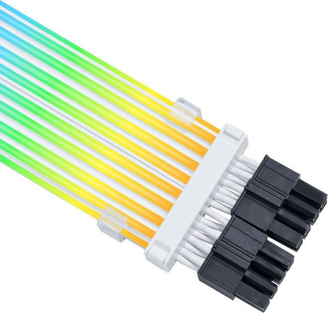Immagine prodotto Lian-Li Strimer Wireless 2x 8-Pin CPU-Kabel (Multicolore)