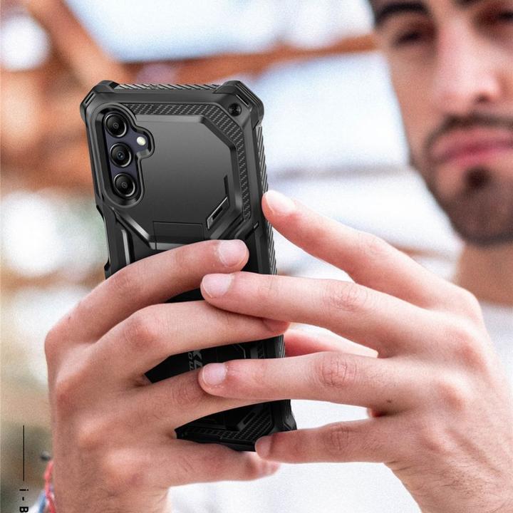 Produktbild i-Blason IBLSN ArmorBox Supcase Hülle für Samsung Galaxy A15 4G / 5G – Schwarz (Samsung Galaxy A15, Samsung Galaxy A15 5G)
