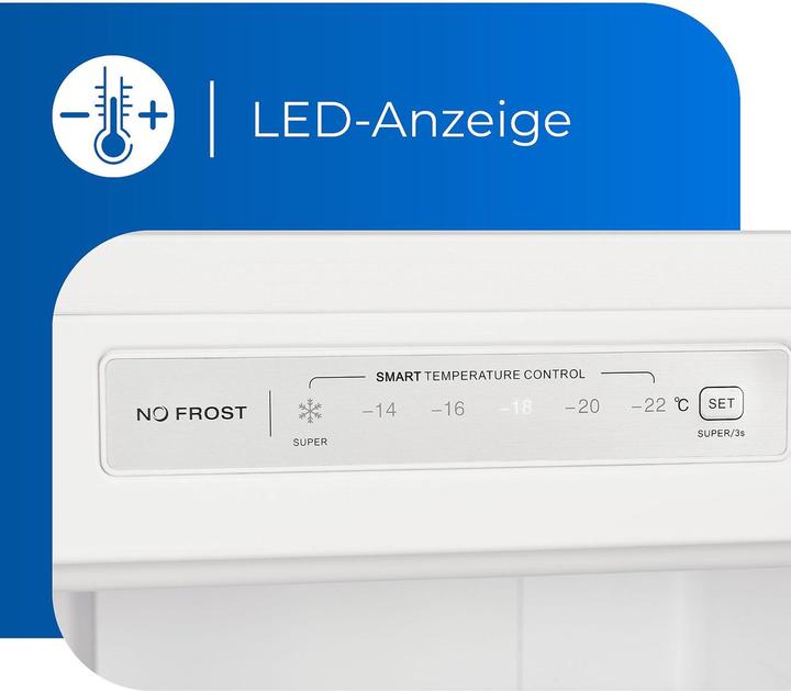 Actual product image Exquisit GS231-NF-H-040C (Stand-alone, 161 l)
