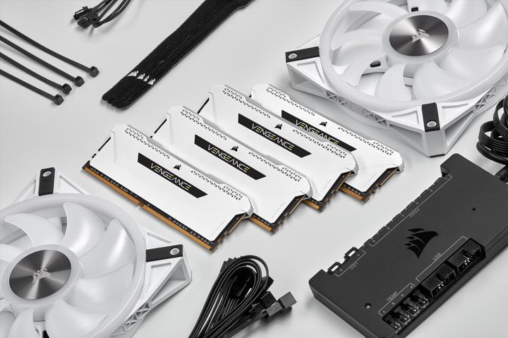 Produktbild Corsair Vengeance RGB PRO SL (4 x 16GB, 3200 MHz, DDR4-RAM, DIMM)