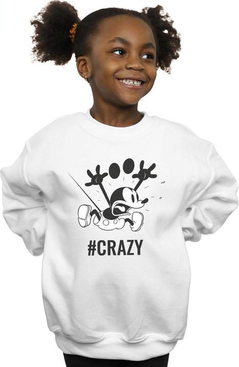 Produktbild Disney Mickey Mouse #Crazy Sweatshirt Mädchen (128)