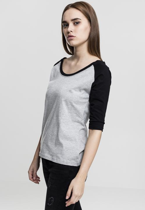 Produktbild Urban Classics Ladies 3/4 Contrast Raglan Tee (XS)