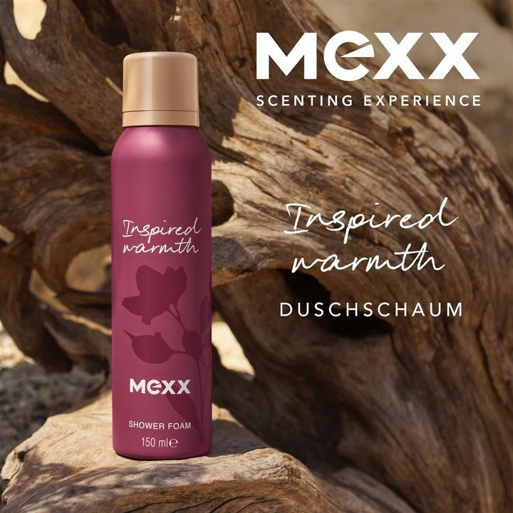 Actual product image Mexx INSPIRED Warmth Shower Foam 150 ml (150 ml)