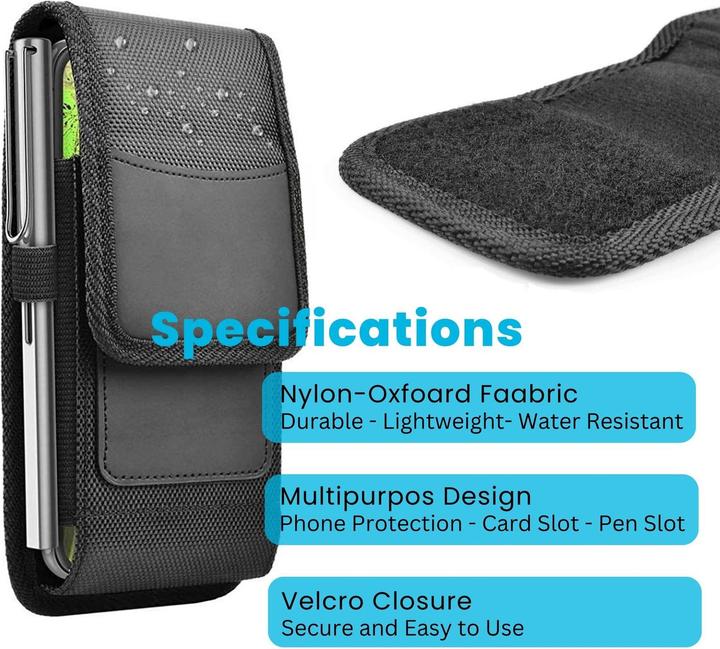 Actual product image Cadorabo Case for OnePlus ONE with belt clip (OnePlus X)