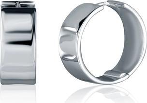 JVD - Elegant silver hoop earrings SVLE2414XJ40000