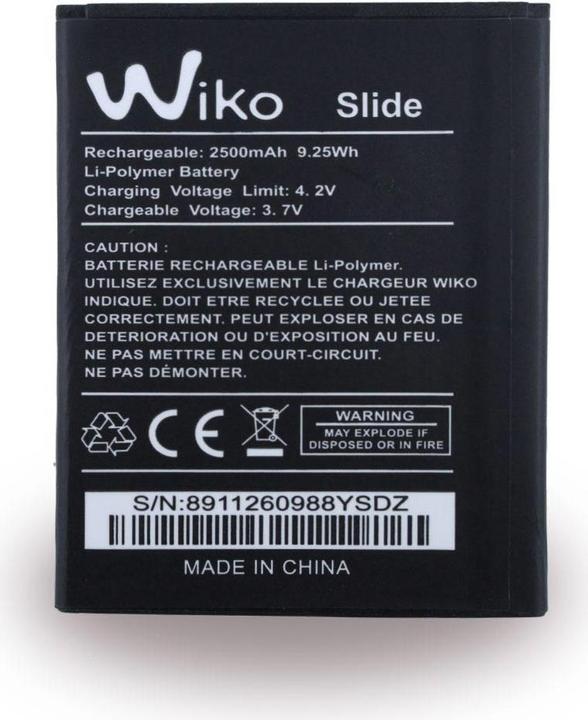 Produktbild Wiko Wkbattslide (Akku, Slide)