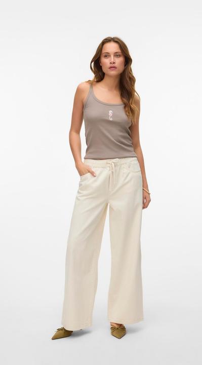 Image du produit Vero Moda VMVALERIA Mid Rise Weiter Beinschnitt Jeans Straight-Fit (W28/L30)