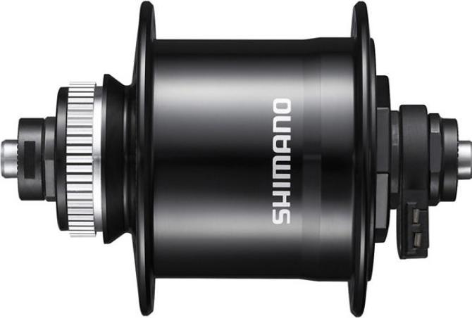 Actual product image Shimano Hub dynamo DH-UR700 100 mm Centre-Lock 36-hole 6V/3.0W QR black (Disc brake Center lock)