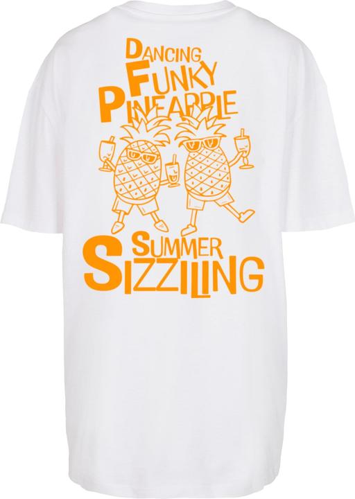 Actual product image Merchcode Ladies Funky Pineapple Oversized Tee - 170085 (3XL)