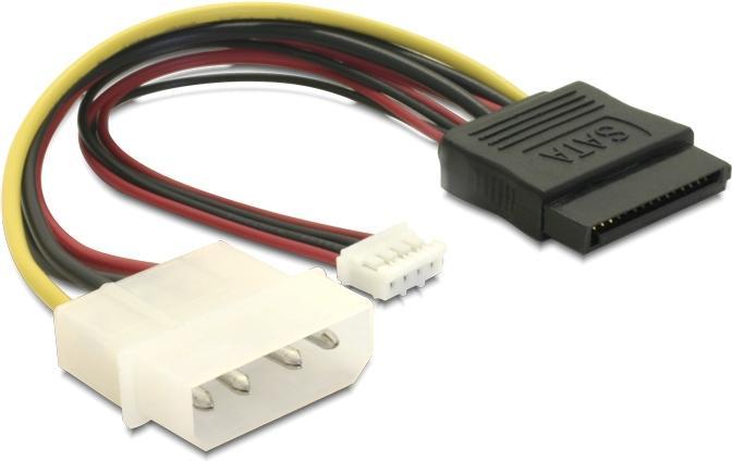 Produktbild Delock 5.25-Einbaurahmen 3.5 SATA HDD geschützt, Hot-Swap