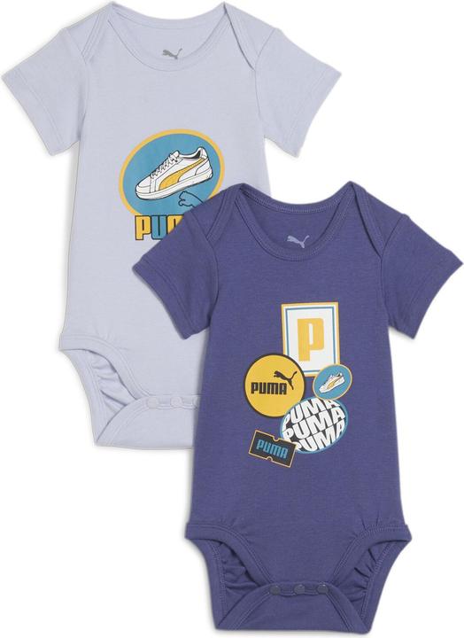 Puma MINICATS Newborn 2-Pack Graphic Bodysuit Set INF (74)