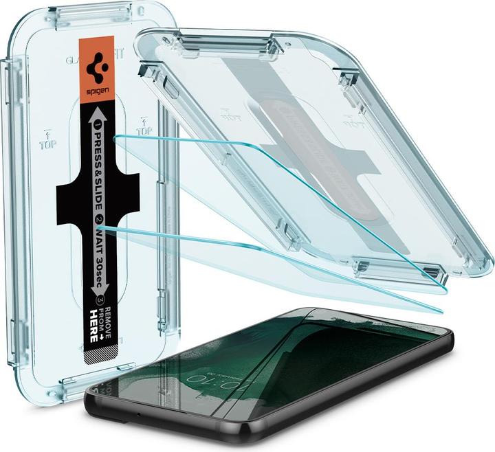 Actual product image Spigen Tempered Glass Glass.Tr Ez Fit 2-Pack Galaxy S22+ Plus (1 Piece, Samsung Galaxy S21)