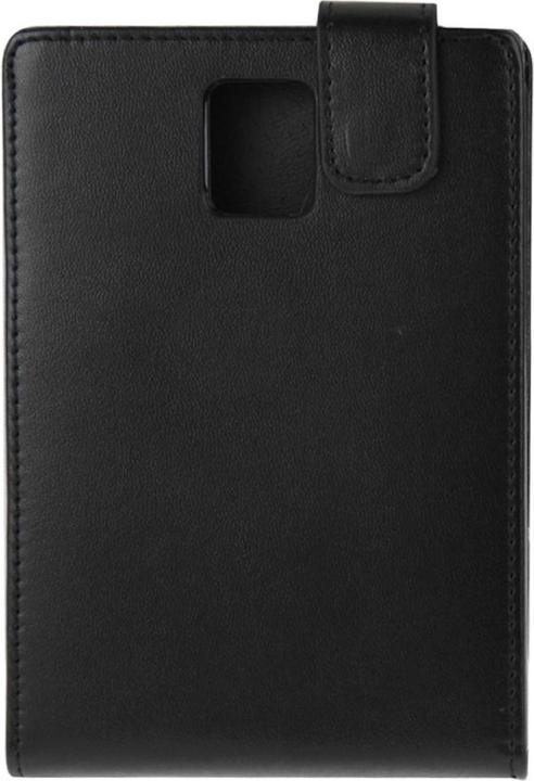 Produktbild König Design Handyhülle Schutzhülle Flip Handytasche für BlackBerry Passport Q30 Schwarz (Blackberry Q30)