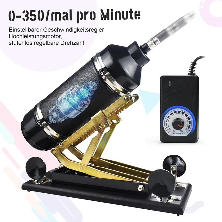 Produktbild Qianmu Liebesmaschine mit automatischer Stossfunktion und Zubehör