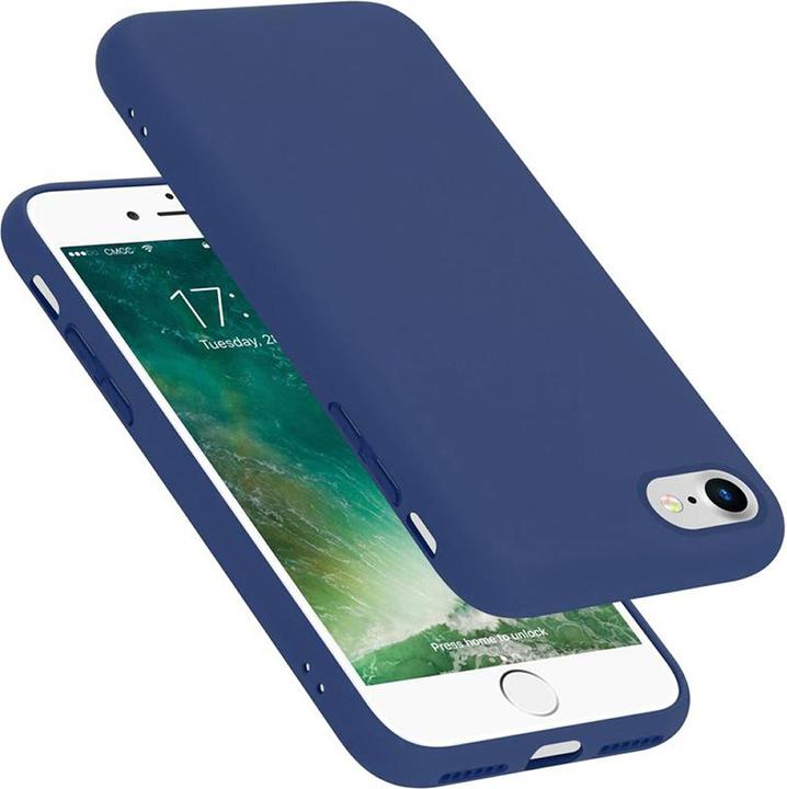 Actual product image Cadorabo TPU Liquid Silicone Case Cover (Apple iPhone SE (2nd Gen), Apple iPhone 7)