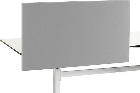 Actual product image kaiserkraft Standard acoustic desk partition with straight corners