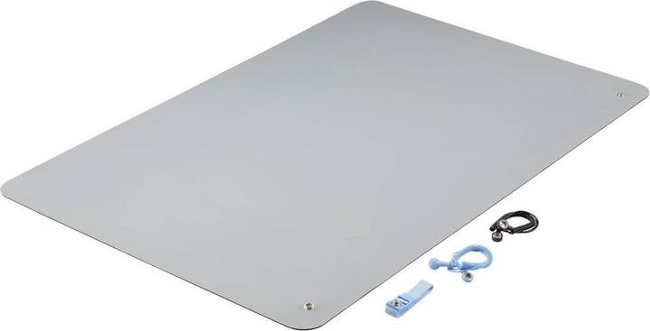Tru Components TC-12356320 ESD-Matten-Set Grau (L x B x H) 900 x 610 x 2 mm 1 S (Statikschutz)
