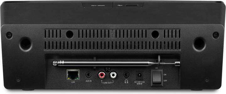Actual product image Medion P85035 (MD87090) Internet radio with DAB+, FM, black (FM, DAB+, Wi-Fi)
