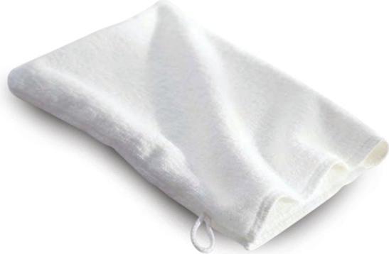 Immagine prodotto Kellness Microfaser Handschuh Micro Peeling Sensation 23 x 16 cm weiss