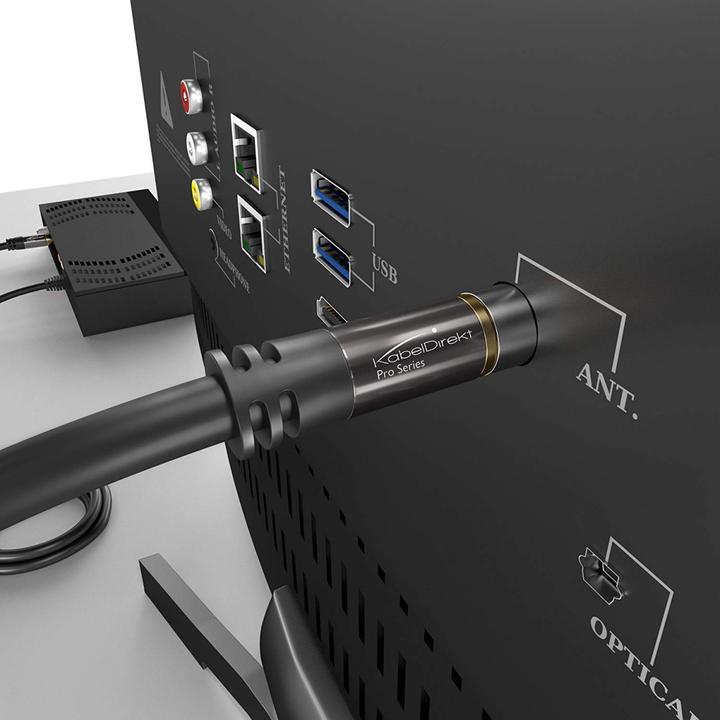 Image du produit KabelDirekt 4K Antennenkabel für TV (20 m) (Câble d'antenne)