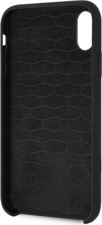 Actual product image BMW Case BMHCI61MSILBK iPhone Xr czarny/black hardcase Silicone M Collection (Apple iPhone XR)