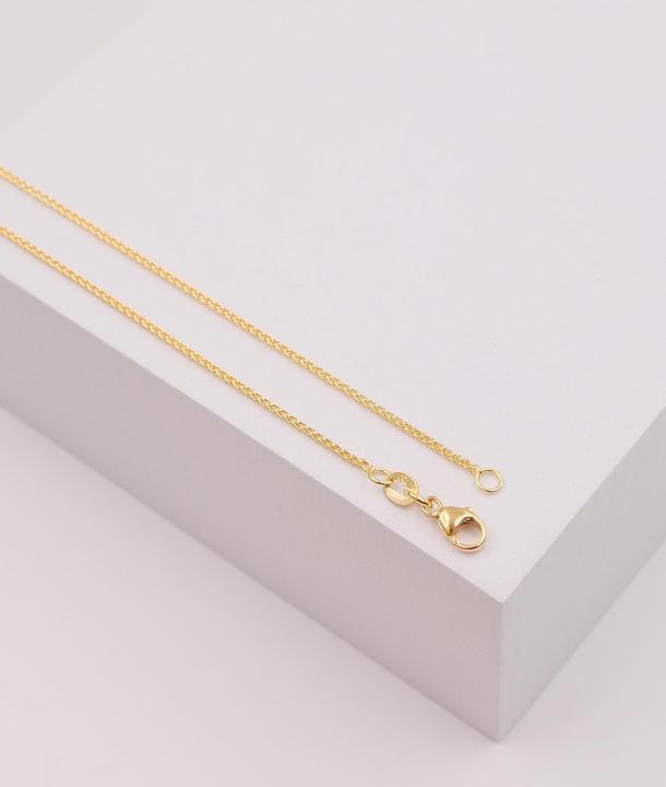 Actual product image Muau Pigtail (750/18K yellow gold, 50 cm)