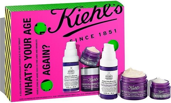 Produktbild Kiehl's Anti-aging Cream Anti-wrinkle Day and Night Cream Retinol Serum (Gesichtspflege set)