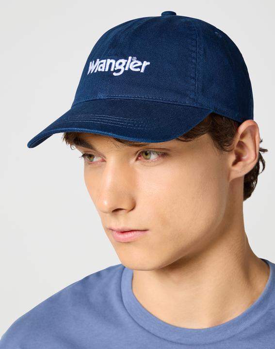 Actual product image Wrangler Cap Washed Logo Cap (One size)