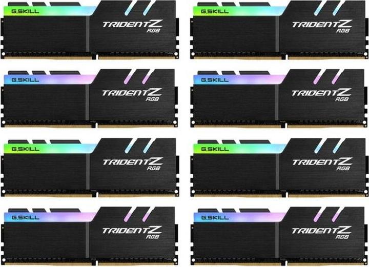 Image du produit G.Skill Trident Z RGB (8 x 32GB, 3200 MHz, RAM DDR4, U-DIMM)