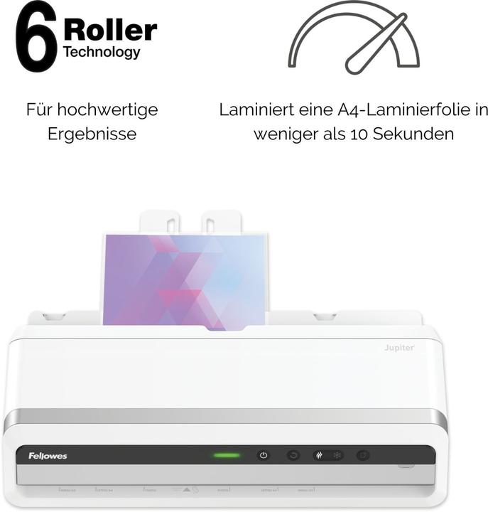 Actual product image Fellowes Laminator Jupiter EU/UK (75 - 250 µm, A3)