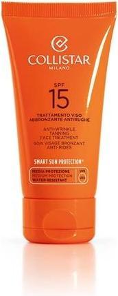 Immagine prodotto Collistar Trattamento viso abbronzante antirughe Spf 15 (Crema solare viso, SPF 15, 50 ml)