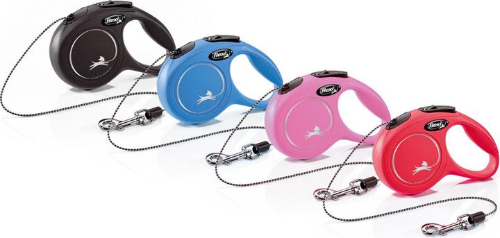 Produktbild Flexi Retractable leash NEW CLASSIC CAT XS, 3 m red rope (XS, Katze, Hundesport)