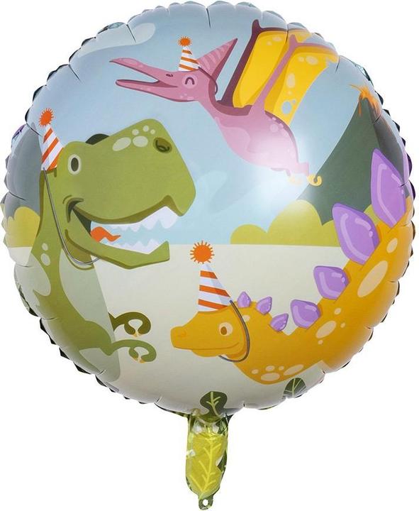 Produktbild Boland Folieballon Dino Party zweiseitig 45 cm (1 x)