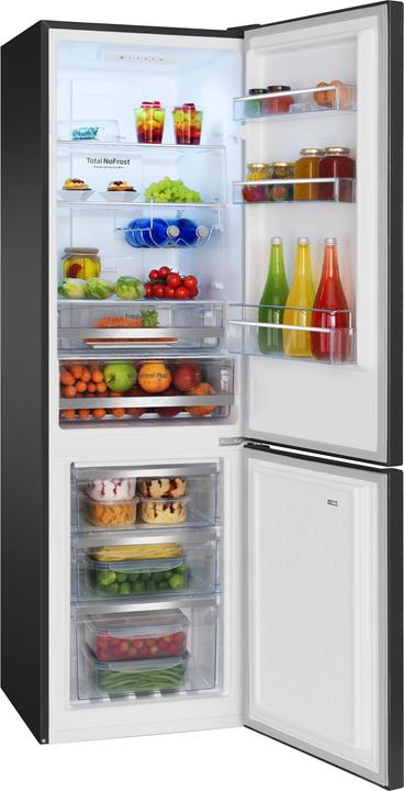 Actual product image Amica Fridge-freezer combination KGC 15495 S WxHxD 54.5 x 180 x 59 cm Fridge compartment 180 l (250 l)