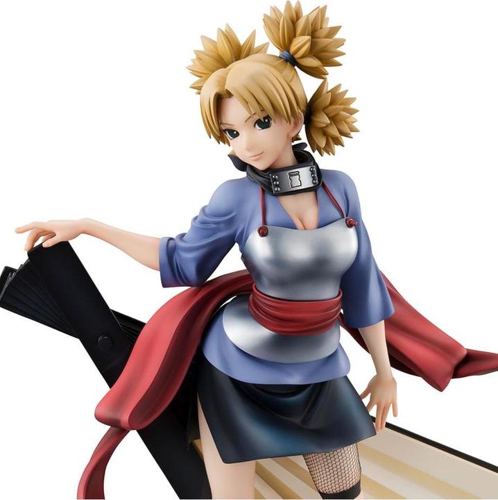 Actual product image Megahouse Naruto Gals PVC Statue Temari 21 cm