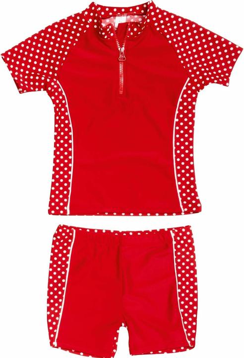 Actual product image Playshoes UV protection two piece suit points (98, 104)