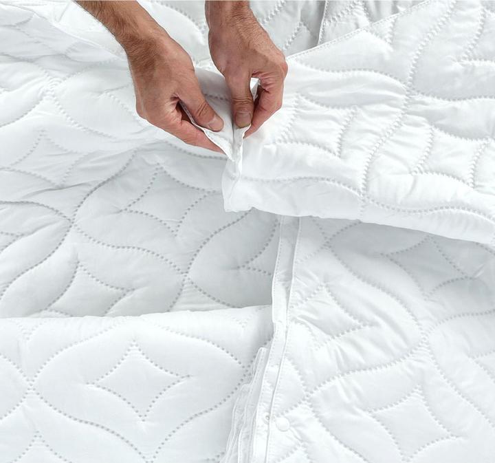 Image du produit Casativo Couette 4 saisons, tissu microfibre, duvet, 160 x 210 cm (160 x 210 cm)