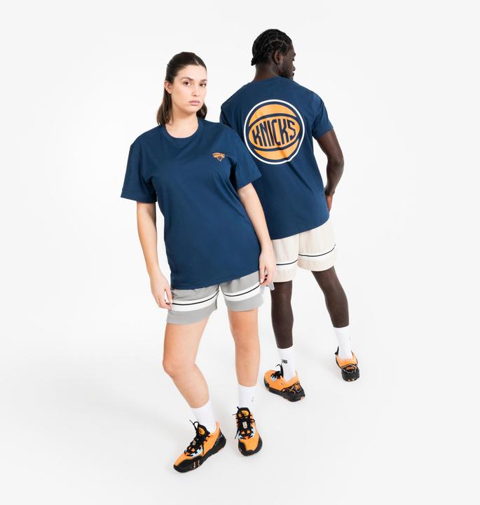 Image du produit Tarmak T-shirt de basketball nba knicks homme/femme - ts 900 ad bleu (S)