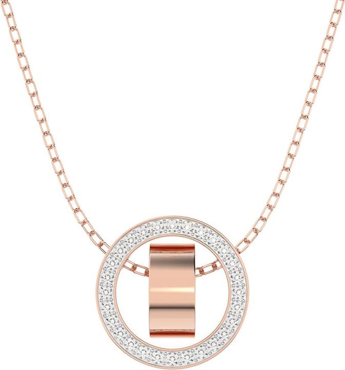 Immagine prodotto Swarovski Collana Hollow Circle (Metallo Swarovski, 75 cm)
