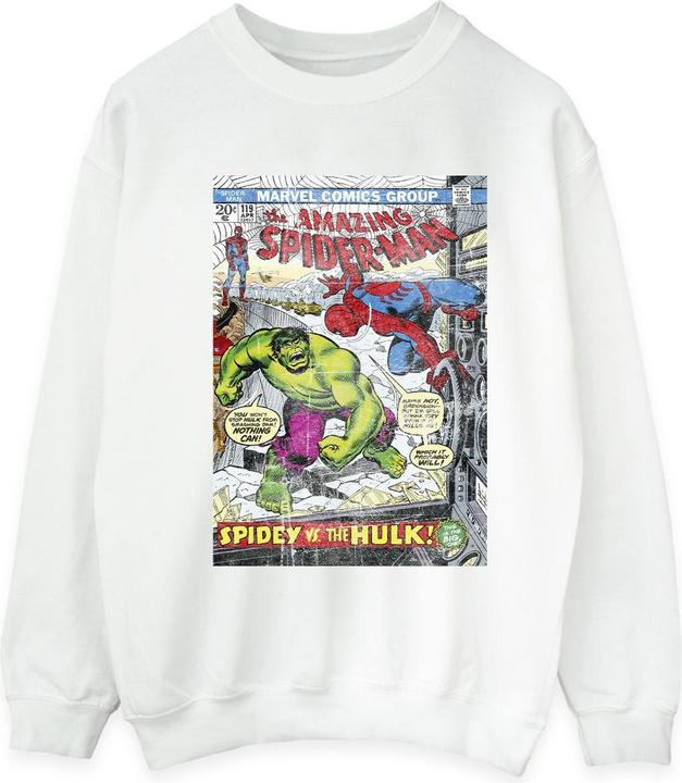 SpiderMan VS Hulk Cover Sweatshirt (M)