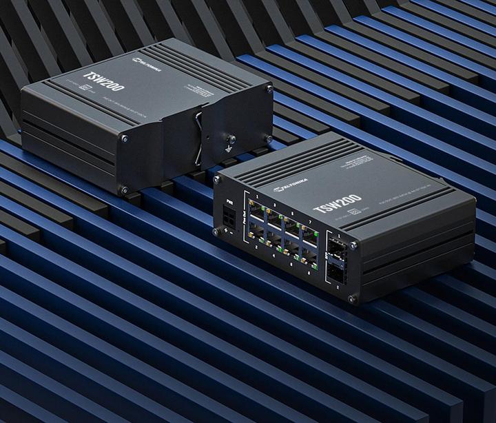 Actual product image Teltonika TSW200 (10 Ports)