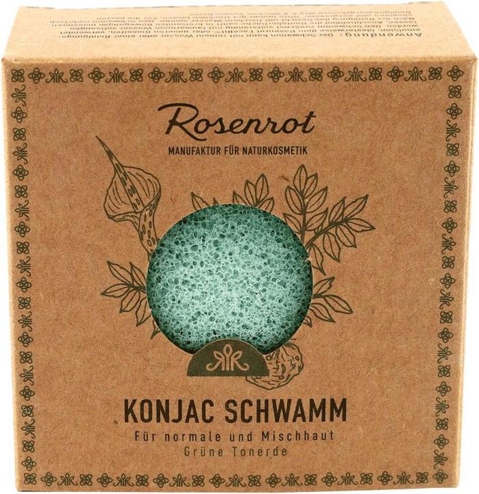 Immagine prodotto Rosenrot Spugna Konjac - Argilla verde
