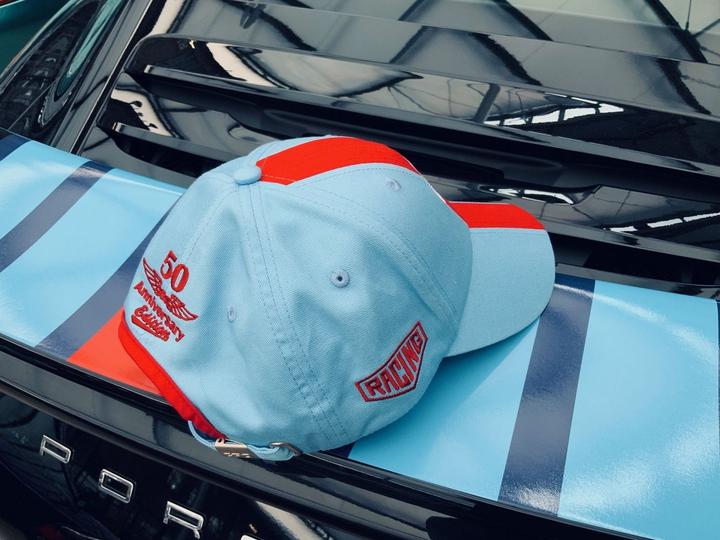 Actual product image Grandprix Originals M. Delaney Basecap, gulfblue uni