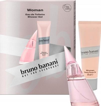 Produktbild Bruno Banani Frau Geschenkset EDT Spray 30ml und Duschgel 50ml