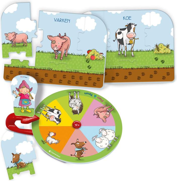 Actual product image Clementoni Education Fien And Teun Farm