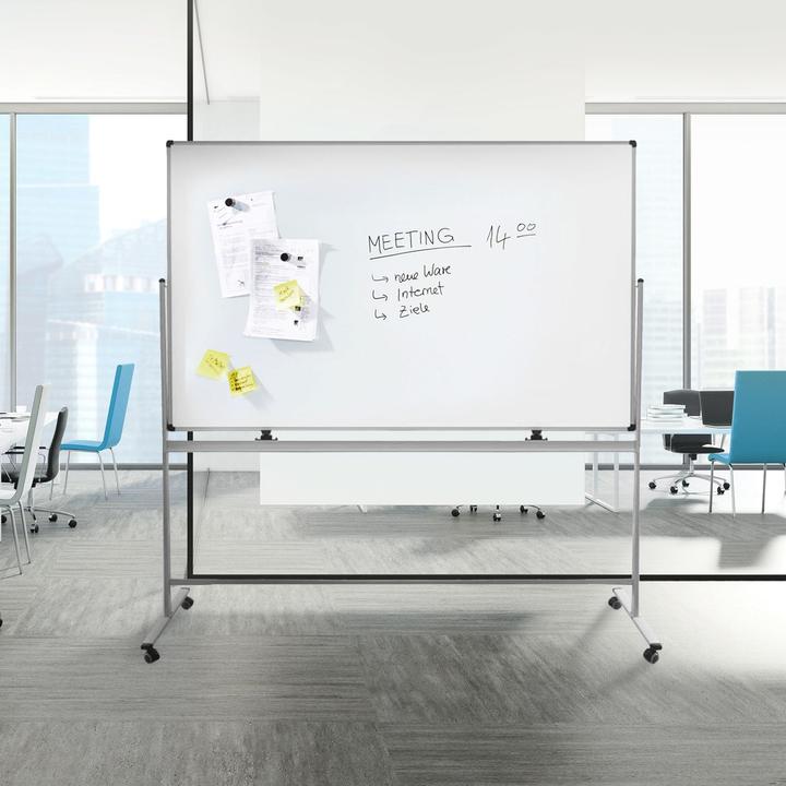 Produktbild Office Marshal Whiteboard Mobil (220 x 120 cm)
