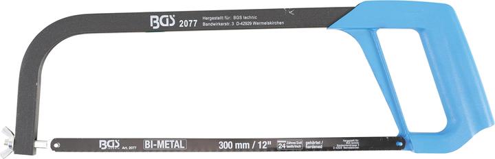Actual product image BGS Hacksaw Frame incl. HSS saw Blade 300 mm