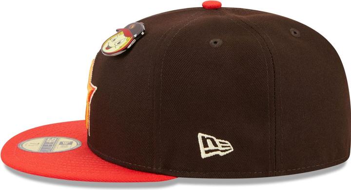 Actual product image New Era 59Fifty Fitted Cap - ELEMENTS PIN Houston Astros (7)